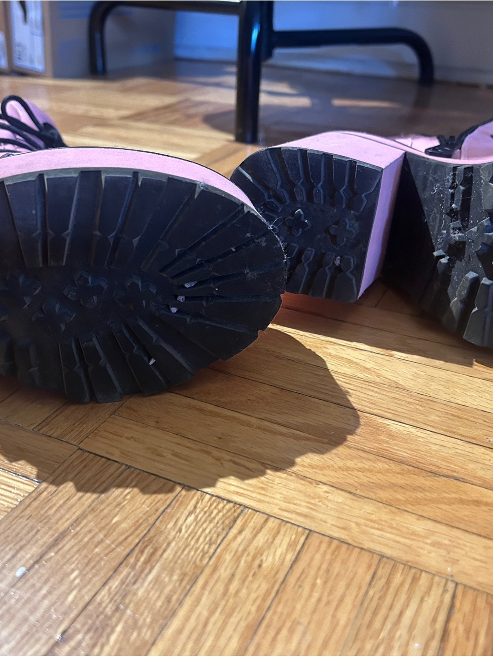 PINK BROOM RIDER BOOTS Killstar - Picture 4 of 6